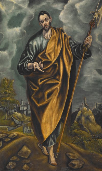 St. Judas Thaddaeus or St. Thomas by El Greco